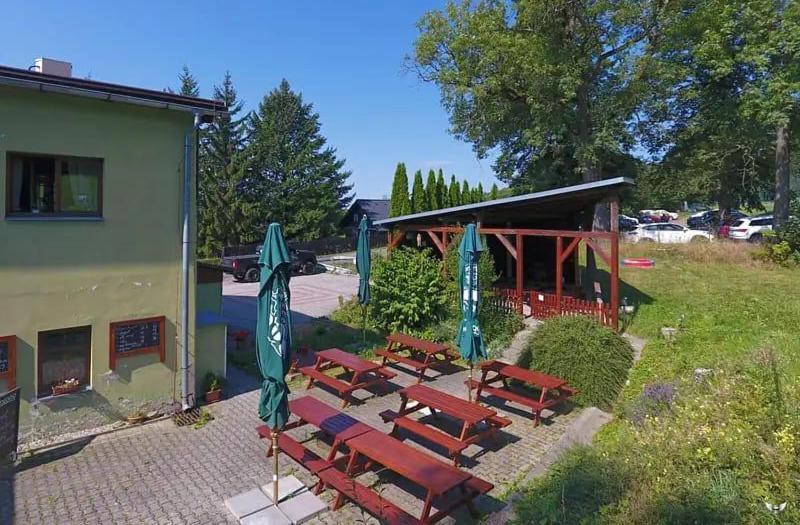 Penzion Pod Jestedem Horeni Paseky Exterior photo